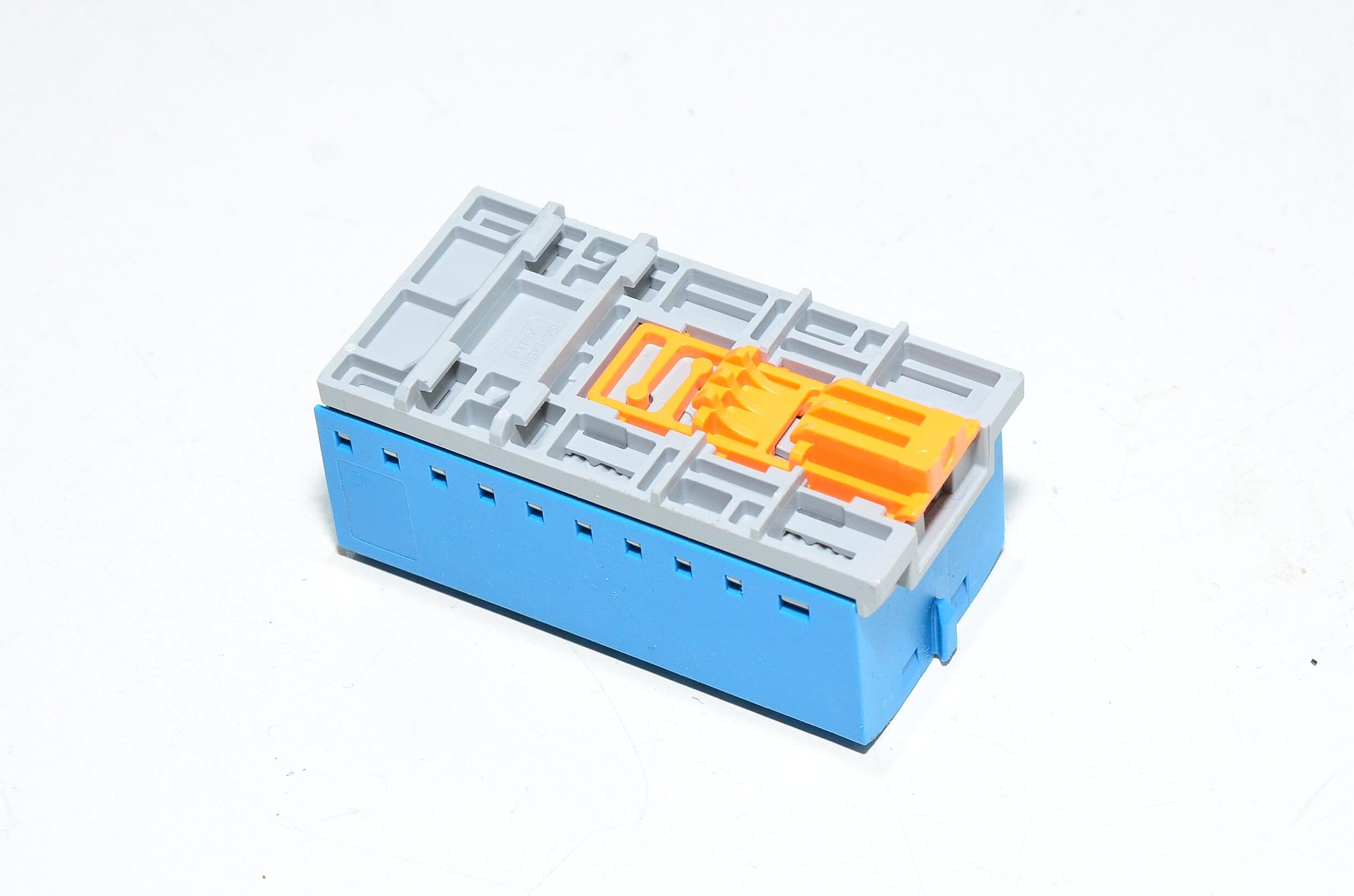 Phoenix Contact PTFIX 6/18x2,5-NS35 BU 3273112 4mm²/6mm² 690V 24A gray ...