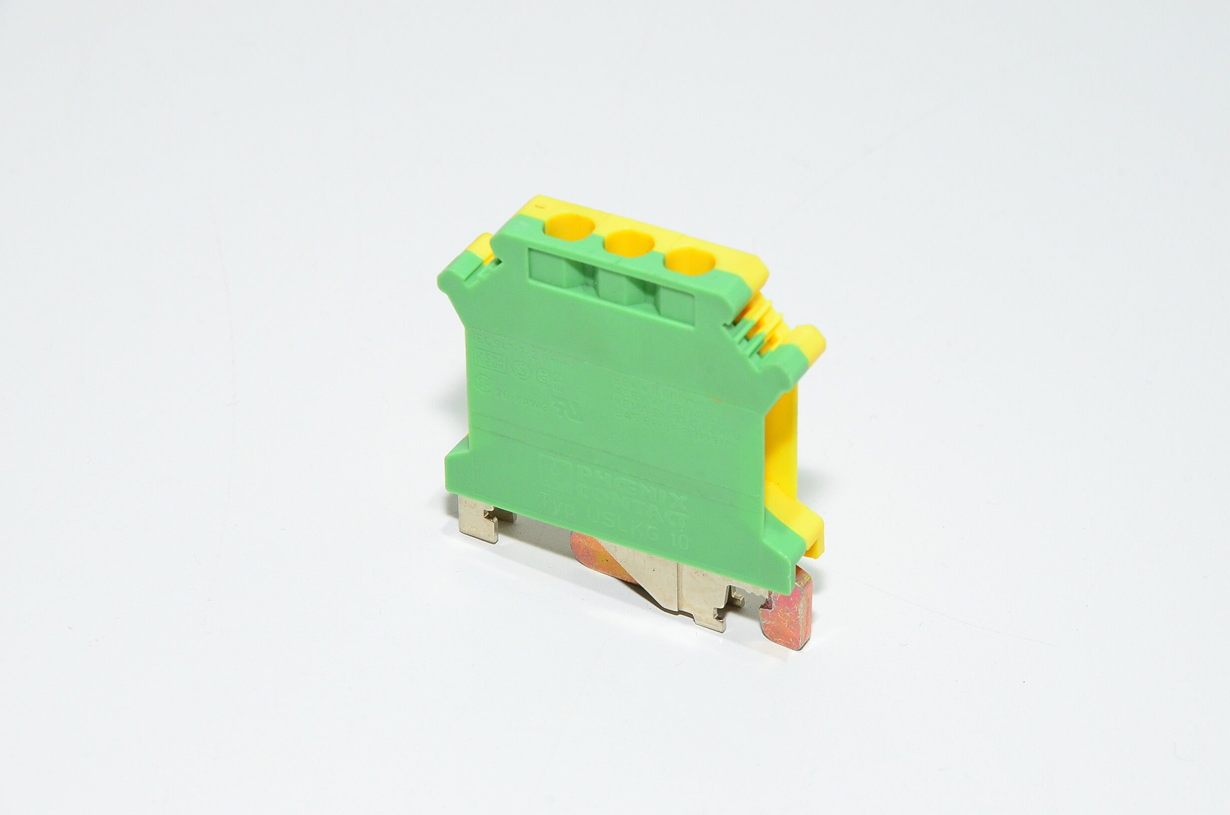 Ruslkg 5n Universal Installation Panel Ground Terminal Block - DIN Rail