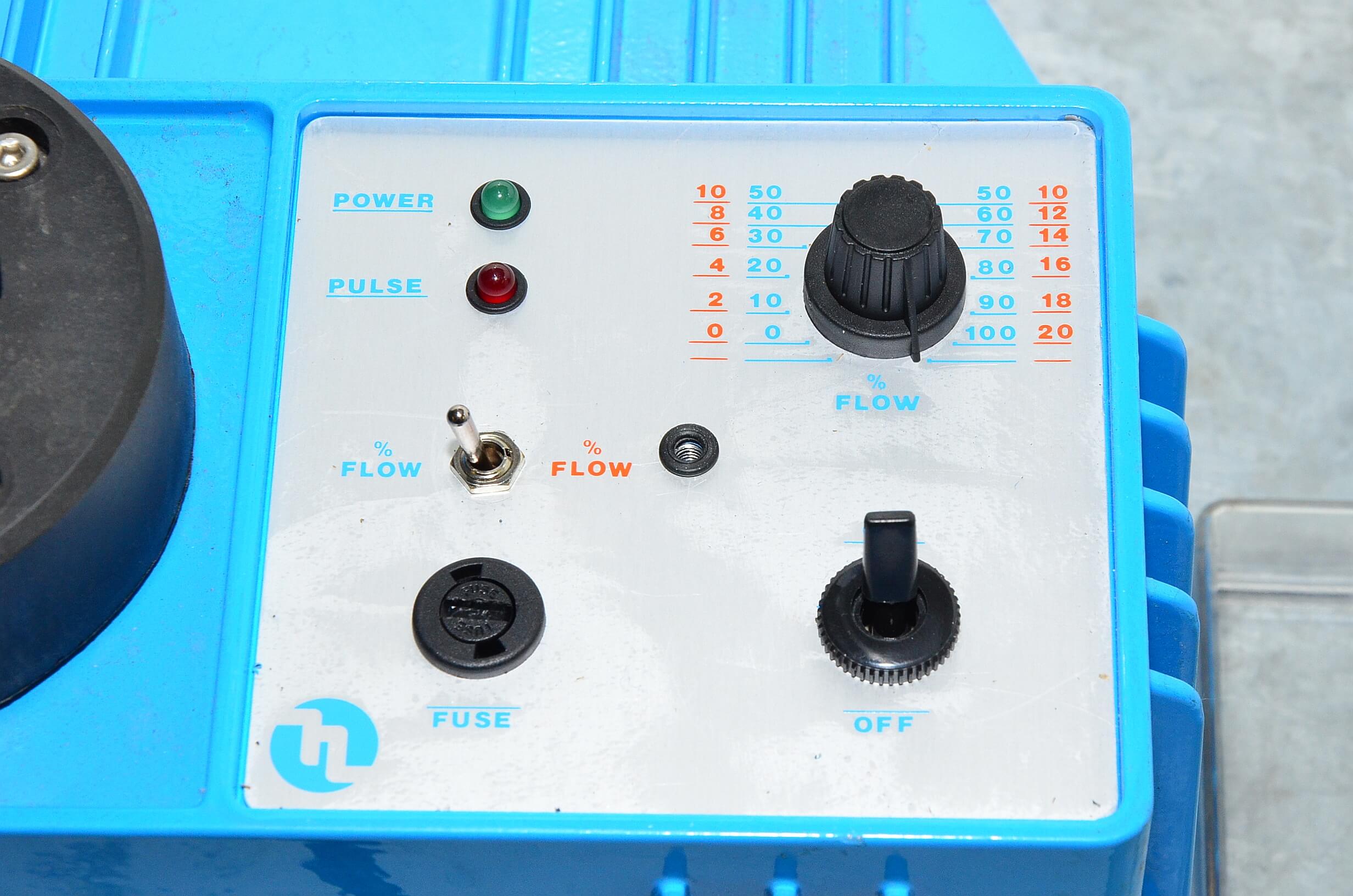 Etatron HDMA 1010 dosing pump with base plate