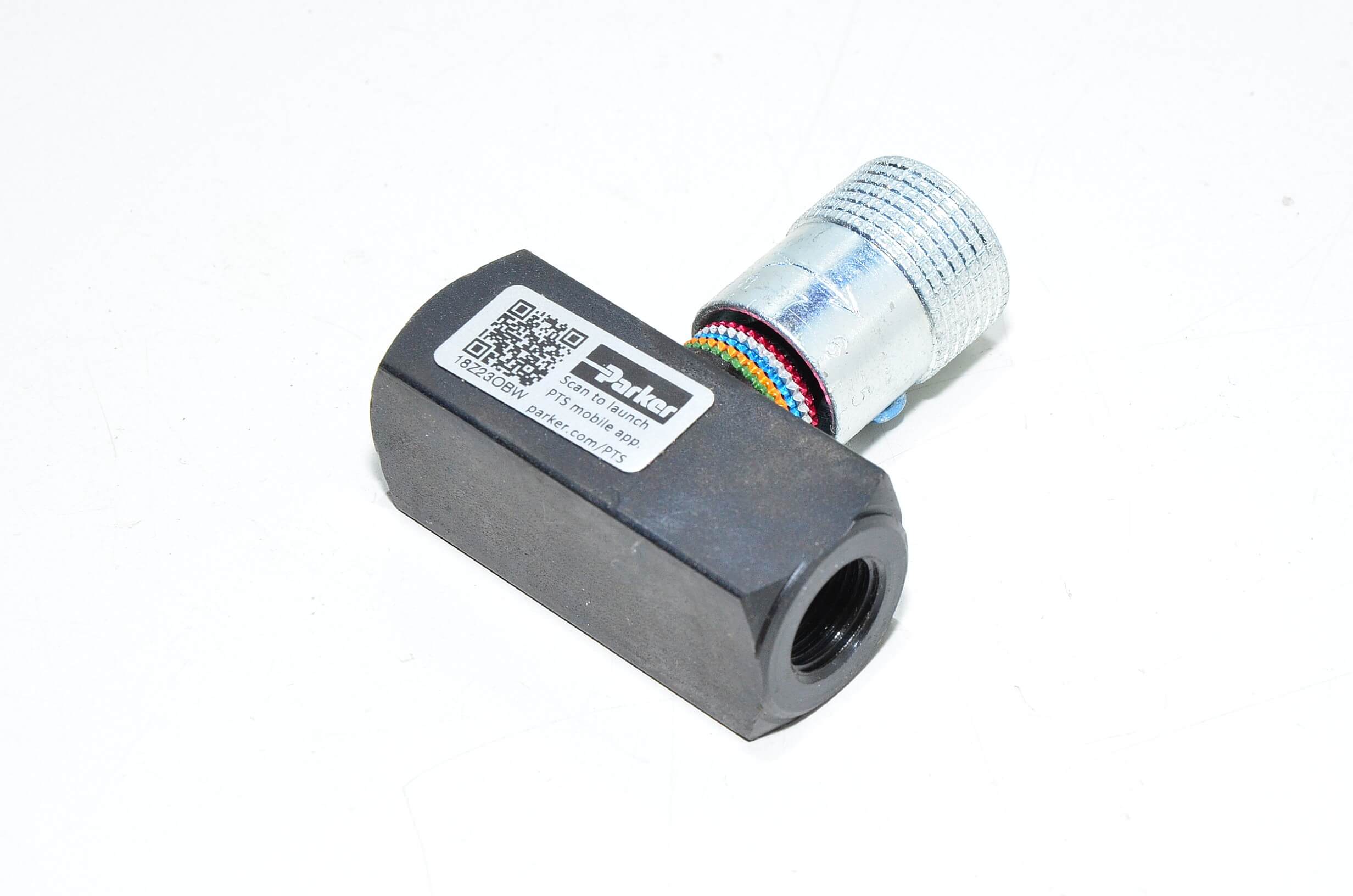 Parker 9N400S Colorflow in-line general purpose needle valve, max ...