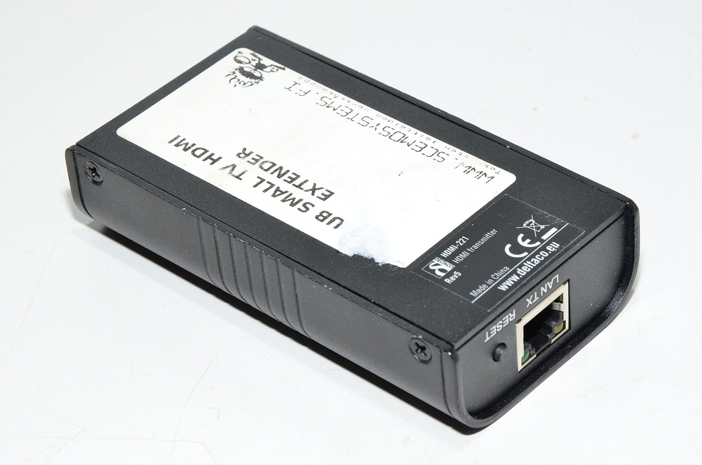 Deltaco HDMI-221 tranceiver rev5 HDMI extender (local 120m/100m/80m