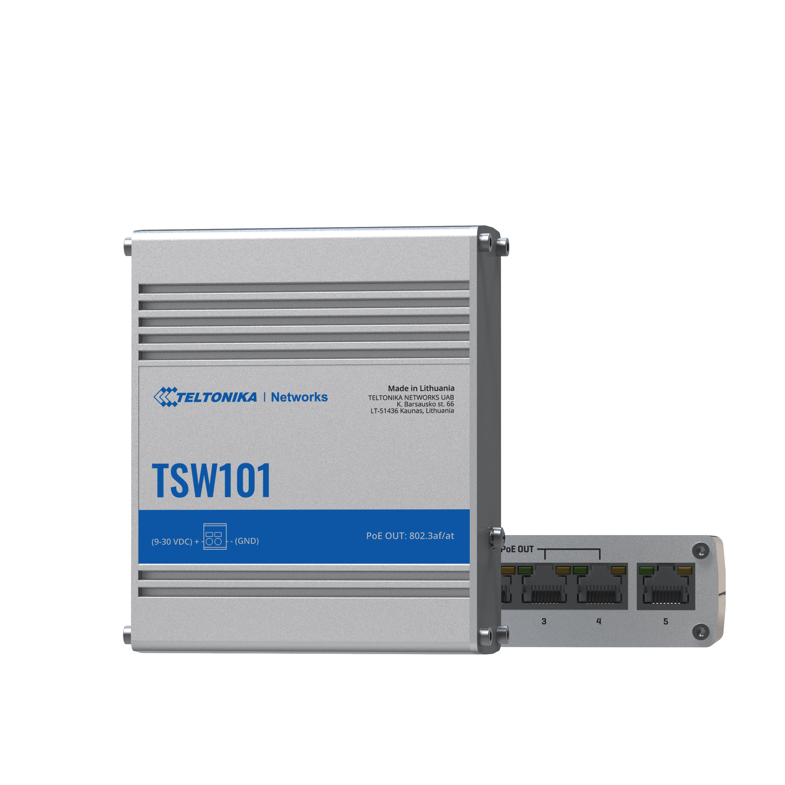 Switch Teltonika TSW101 - Switch Di Rete Industriale Compatto