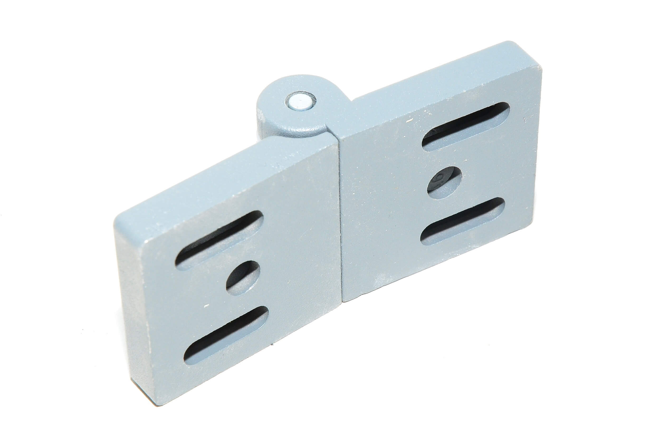 MiniTec aluminium hinge 45 S gray