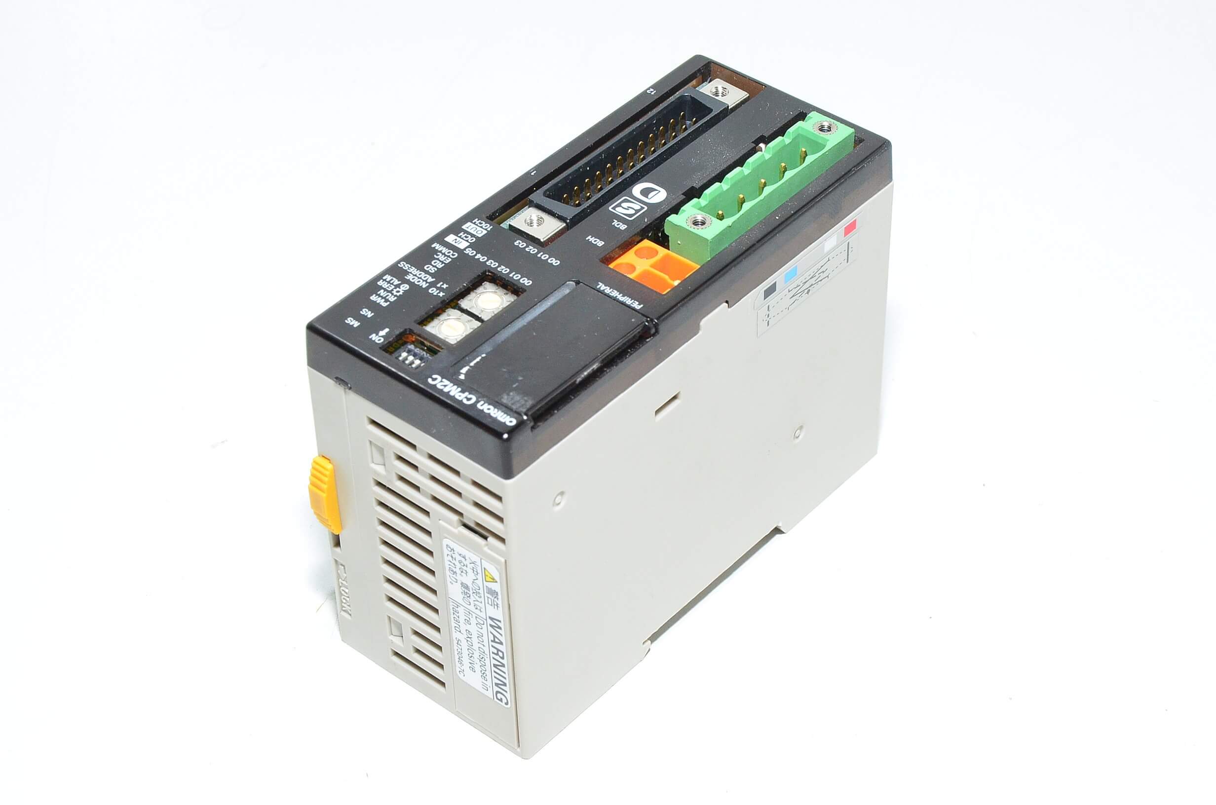 Omron Sysmac CPM2C-S110C-DRT ohjelmoitava ohain, CPU yksikkö