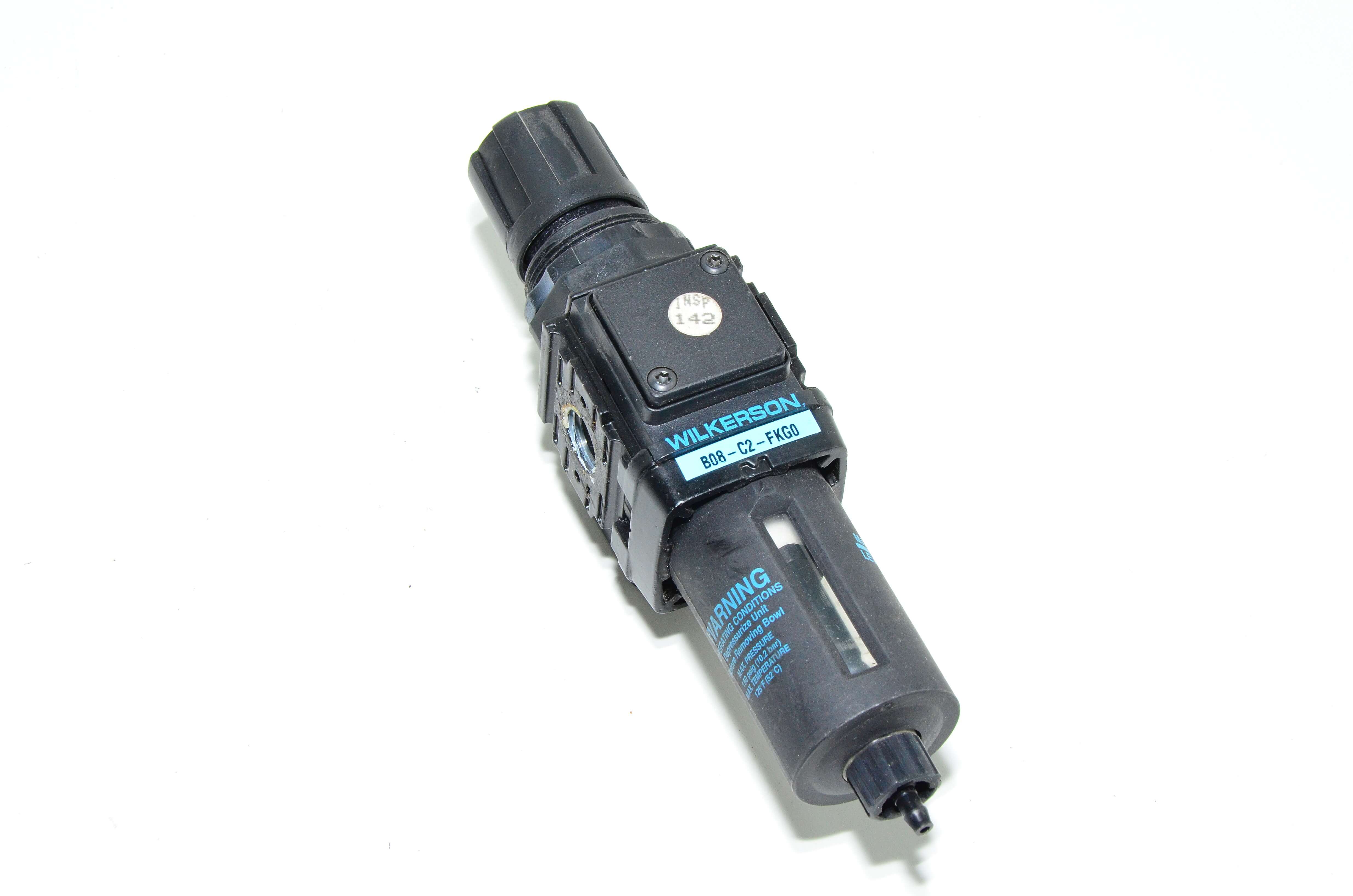thumbnail image 2 of Wilkerson C08-02-FKG0 – Compact Filter-Regulator Combo Unit For Air Systems 2 of 6