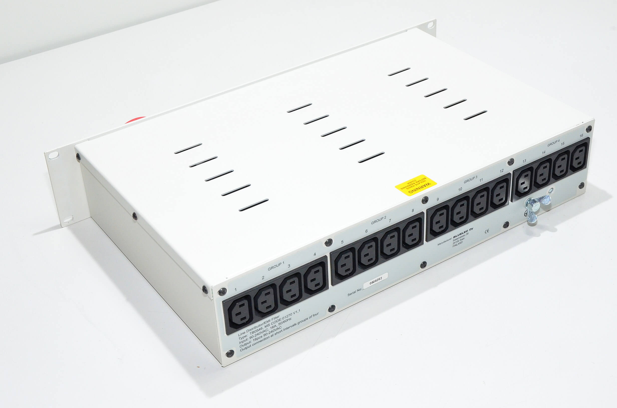 Bluelec TB0546 MS code:01270 V1.1 line power distribution unit with EMI ...