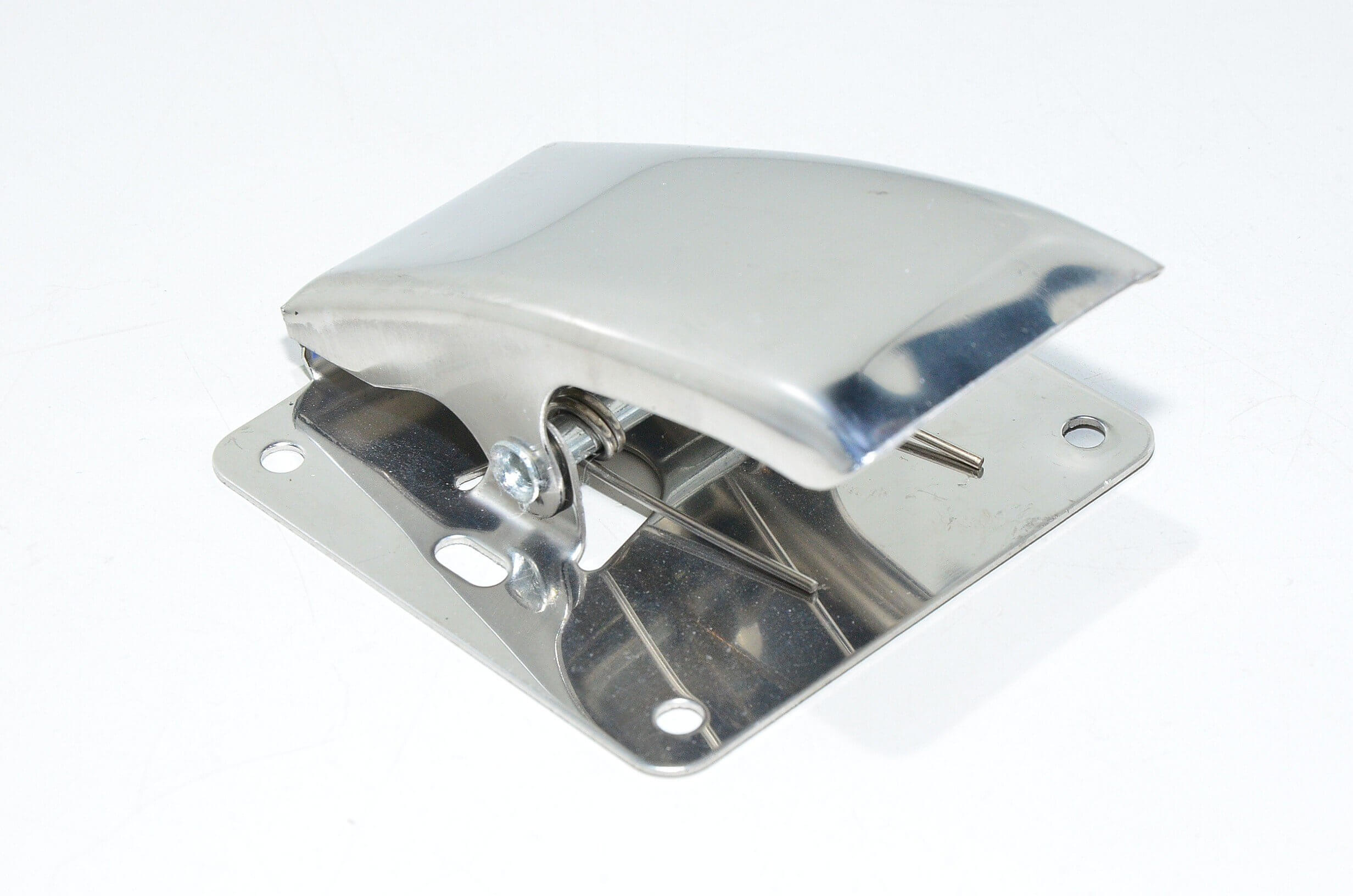 Stainless steel spring loaded fish holding clamp with 4x 5mm and 2x 9 ...