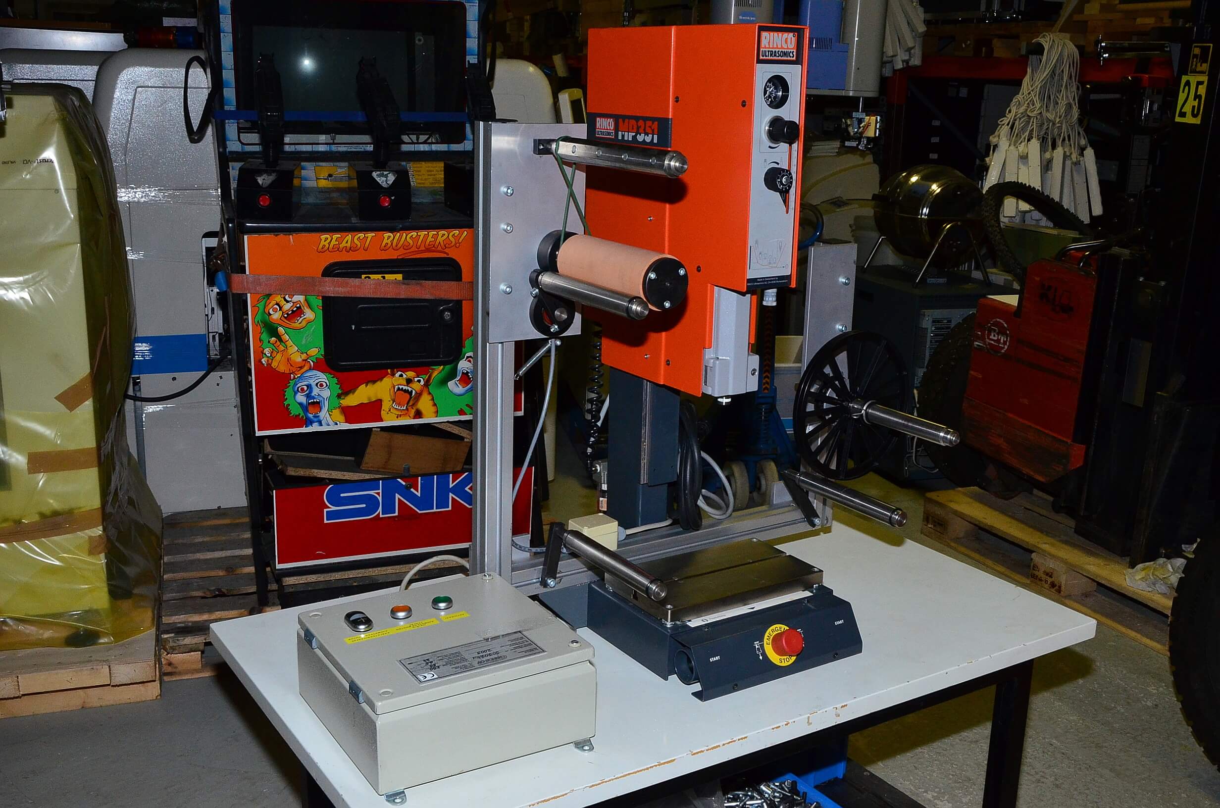 Rinco Ultrasonics MP 351 ultrasonic welding machine model 4