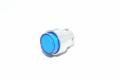 Telemecanique XB2-B series ZB2-BW16 illuminated blue protruding momentary pushbutton operator head IP65