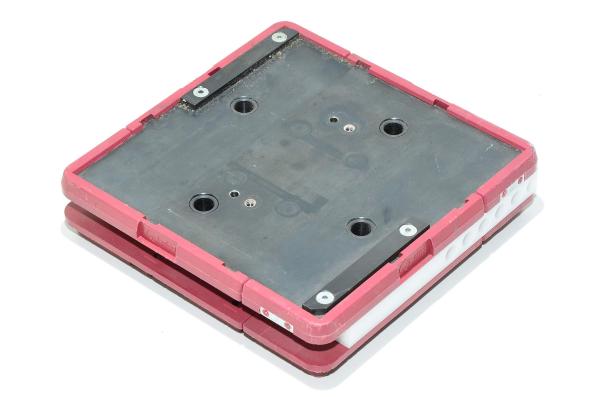 Afag WT-160-160-ST-1UF workpiece carrier pallet with roller bearing pair 160x160mm / 11kg, model 1