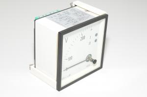 Analog voltage meter Zurc CEC96 0-250V with monochrome display