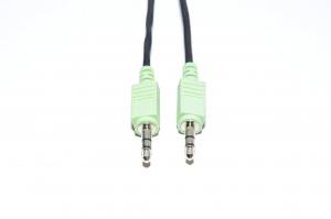 3,5mm stereoplugi äänikaapeli 1.7m vihreä *uusi*