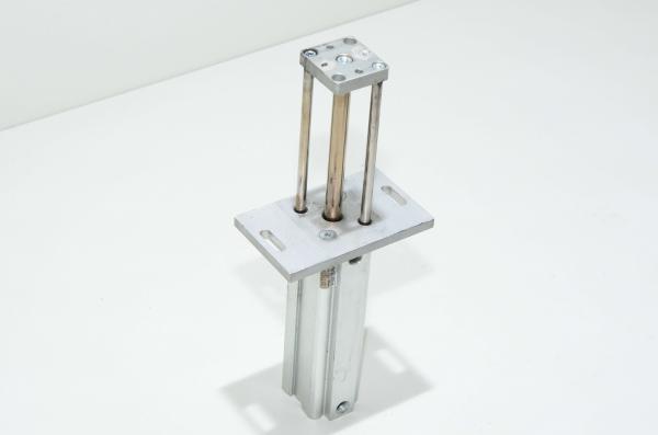 Univer W1100250100 double acting guided short stroke cylinder + attachment plate