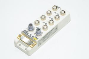 Omron DRT1-OD08CL-1 DeviceNet waterproof transistor terminal with 8x sourcing transistor output 24VDC 500mA