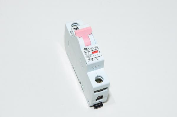 2A 1-vaihe C-tyypin automaattisulake / johdonsuojakatkaisija F&G L7-2/-1/C C2 230VAC / 400VAC