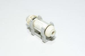 SMC ZFC100-06 in-line type air suction filter with one touch fittings for 6mm tubes *new*