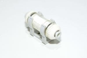 SMC ZFC200-06 in-line type air suction filter with one touch fittings for 6mm tubes *new*