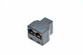 RJ45 Y-adaptori musta