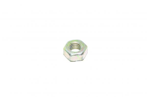M10x1.5, RH, yellow passivated steel hexagon nut 8.8, DIN 934