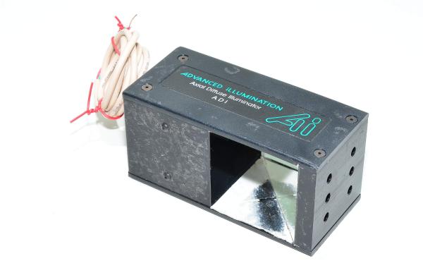 Advanced illumination AI DL2449-66024 2x2” Axial diffuse illuminator 24VDC red LED, no side glasses