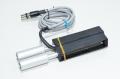 LAT Elektronik LAD4 1021 9/12 86mm red LED double line light with 4pin mini-DIN connector 10VDC *cosmetic damage*
