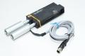 LAT Elektronik LAD4 1021 9/12 86mm red LED double line light with 4pin mini-DIN connector 10VDC *cosmetic damage*