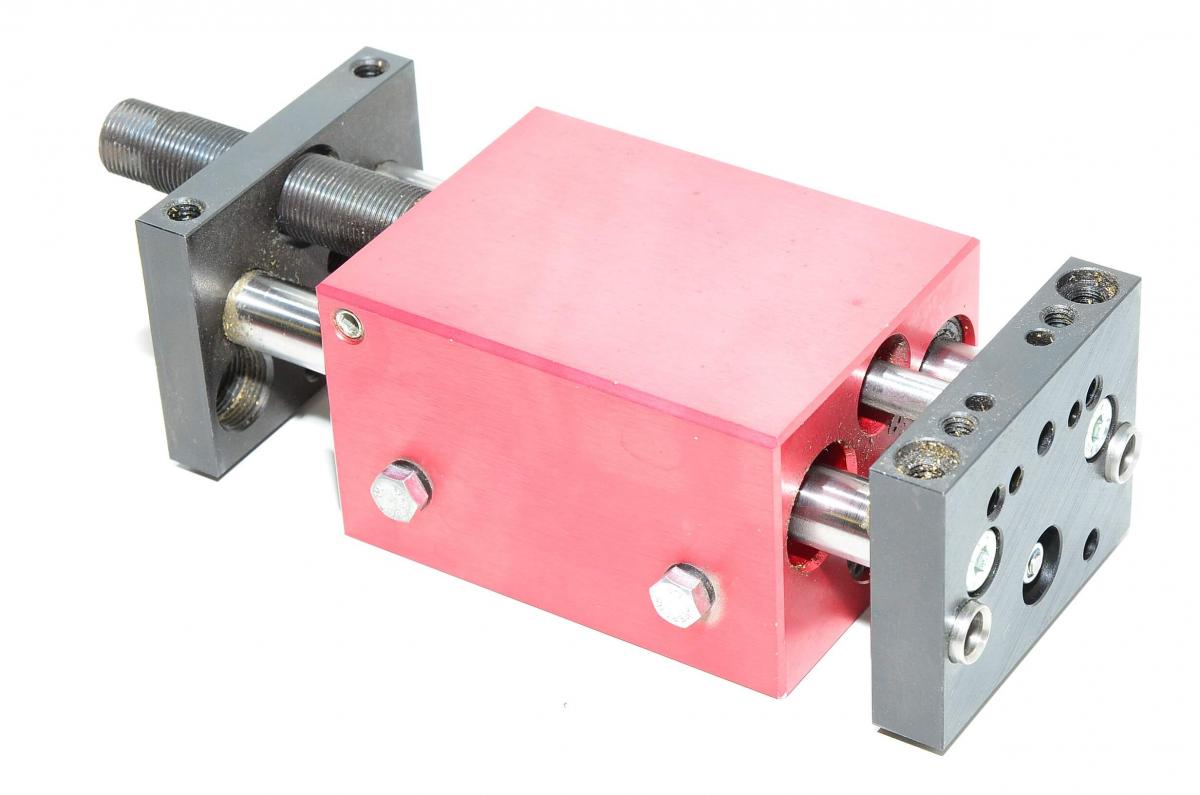 Afag LM20/30 11001720 linear module slide unit with 1x shock absorbers ...