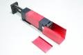 Afag LM32/100 11001558 linear module slide unit with 2x shock absorbers and no stop screws