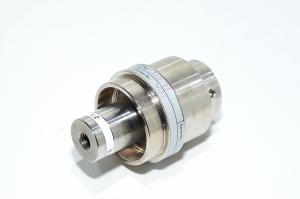 Rinco Ultrasonics 1:2 TI 3051 white titanium 35kHz booster amplifier with shoulder for ultrasonic welding devices