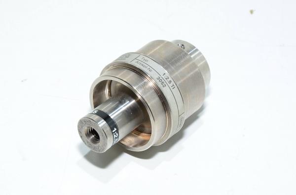 Rinco Ultrasonics 1:2.5 TI black titanium 35kHz booster amplifier with shoulder for ultrasonic welding devices