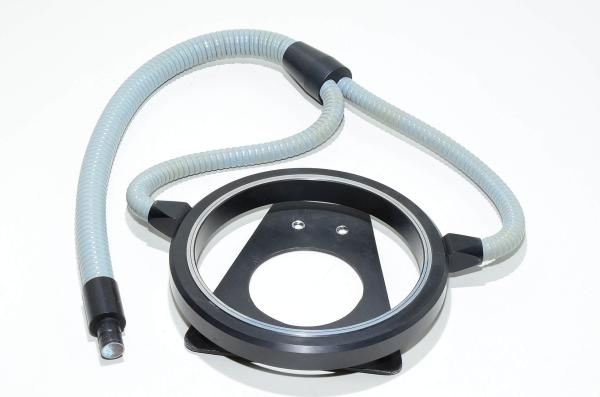Volpi SMD 0.48m fiber light guide with 185/150mm ring light and 15x22mm connector head + mounting bracket with 76.5mm hole