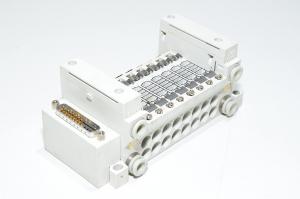 SMC VV5Q11-08FU0-Q F-kit D-sub top, 8x venttiiliasemapaikkaa, VQ1000 sarjan magneettiventtiiliryhmän runkoyksikkö