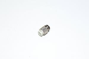 SMC VVQ100050A-C4 metallic port plug with one touch fitting for 4mm tubes for VQ1000 series magnetic valve manifold