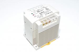 Omron S82K-05024 SMPS virtalähde yksikkö, sisään 100-240VAC ulos 24VDC 2.1A 50W