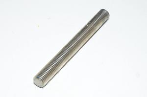 M12x1.75 114mm 8.8 threaded rod, stainless steel, right-handed thread (RH)