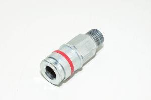 Ritomatic female quick release connector with G3/8" male threads, Eurostandard 7.6/7.4/7.2mm