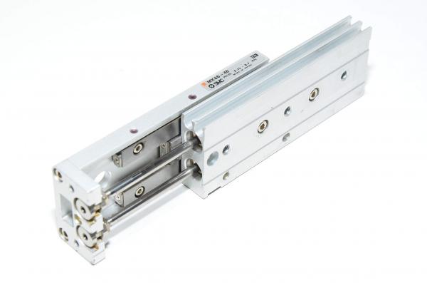 SMC MXS6-40 Compact Dual Rod Air Slide table with cross roller guide
