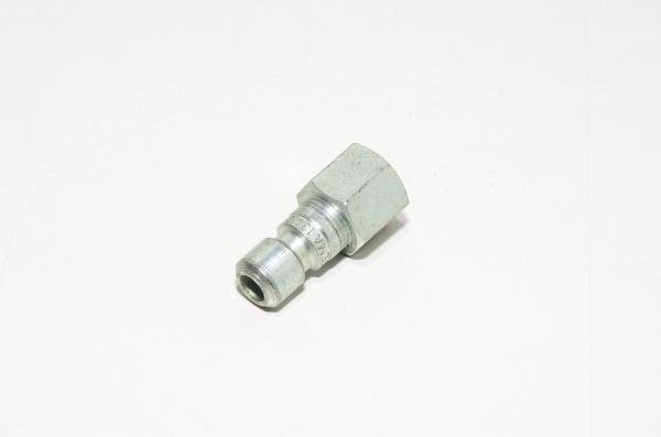 TEMA 13410-QC urosliitinnippa jossa G1/4" naaraskierteet, TEMA:n liitinprofiili