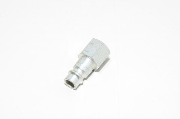 TEMA 16410 urosliitinnippa jossa G1/4" naaraskierteet, Eurostandardi 7.6/7.4/7.2mm