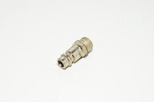 Male nipple connector with R1/4" male threads, Eurostandard 7.6/7.4/7.2mm