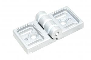 MiniTec aluminium hinge 45 S bright