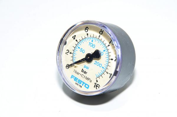 Festo MA-50-16-1/4-U 356759 50mm painemittari G1/4 liittimellä 0-16Bar / 0-230psi