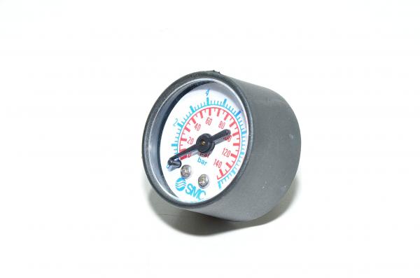 SMC K8-10-40 40mm painemittari G1/8 liittimellä 0-10Bar / 0-145psi