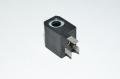 Univer DA-0051 solenoidikela 24VDC 3,5W 10mm U1 solenoidikaralle DIN 43650-B EN 175301-803 ISO 6952 B-mallin suorat liittimet