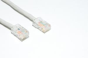 1m Unshielded CAT5e LAN cable white (RJ45 - RJ45)