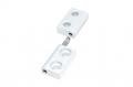 Heavy duty aluminium hinge 40x25x11mm, right side