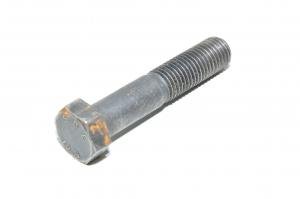 M16x2, 80mm, RH, black steel hex head bolt, 10.9, DIN 931