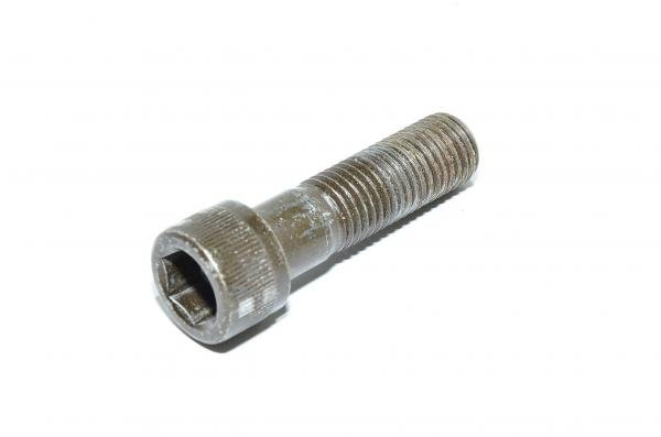 M16x2, 55mm, RH, black steel socket head cap bolt, 10.9, DIN 912