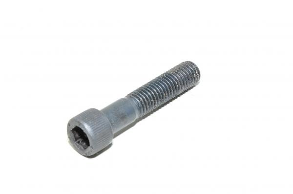 M12x1.75, 60mm, RH, black steel socket head cap bolt, 12.9, DIN 912 