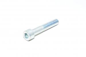 M10x1.5, 60mm, RH, zinc-plated steel socket head cap bolt, 8.8, DIN 912